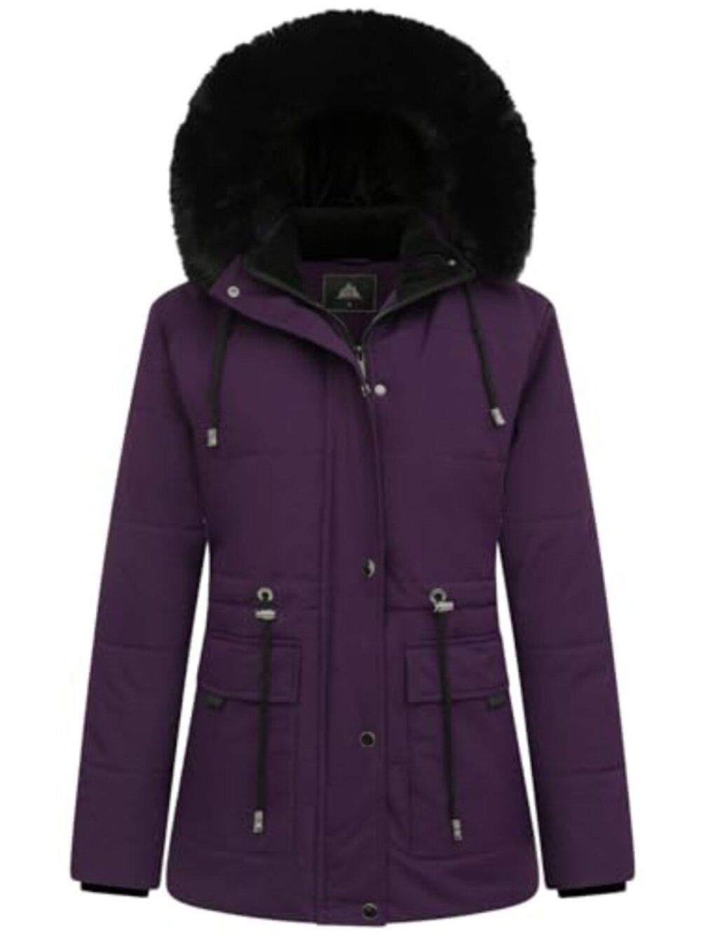 Warm Winter Puffer Coat Thicken Fleece Lined Down Jacket